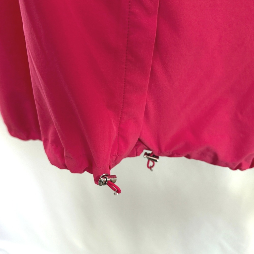 Chicos Pink Button Down Tunic Dress Bungee Hem 570345359 Womens Size 2/Large - Picture 8 of 10